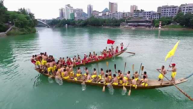 2019铜仁市碧江区端午节扭龙表演