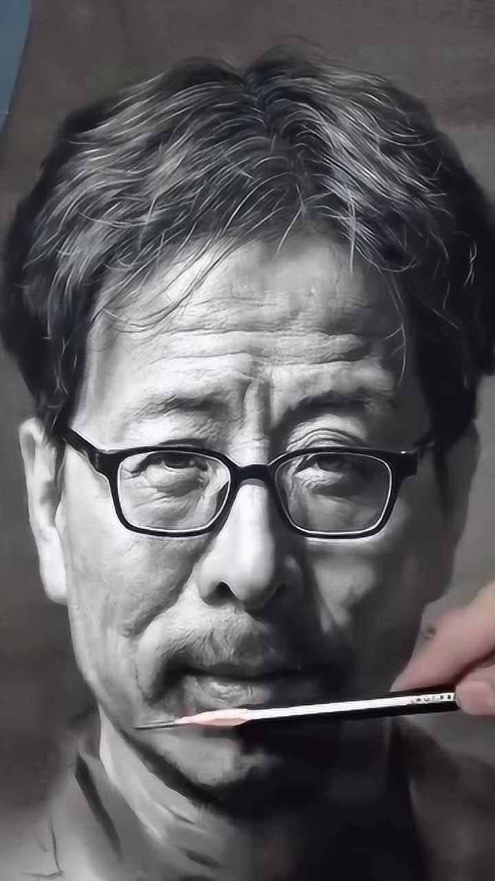 刘斌老师最新作品《冷军老师》 冷军老师是国内超写实第一人