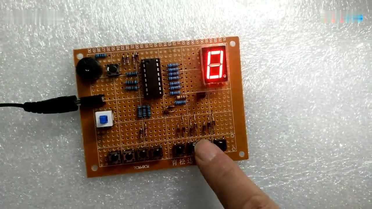 cd4511 八路抢答器设计