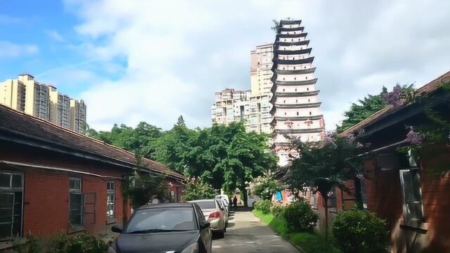 除了新都宝光寺,哪还有塔寺一体遗迹?现存简阳城内最古老建筑