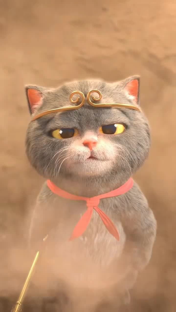 经典场面:猫大圣,斑布猫