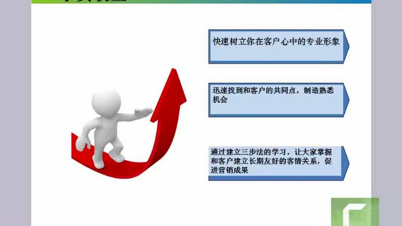 三步建立良好客情关系_腾讯视频