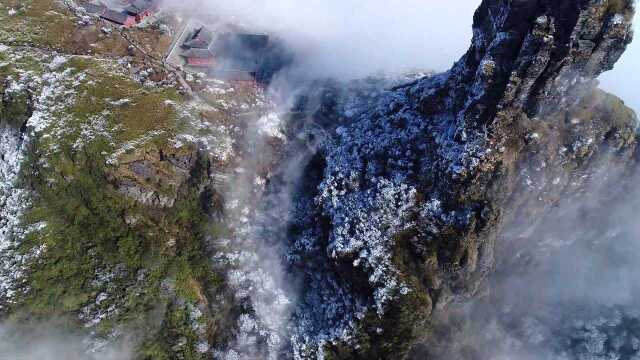 俯瞰梵净山景区