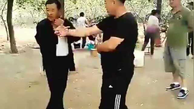 京城内家拳黄海燕讲解形意拳打法和太极拳推手,你看透其中诀窍没