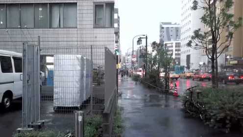 雨天漫步东京街头 YouTube上一个很有趣的个人项目