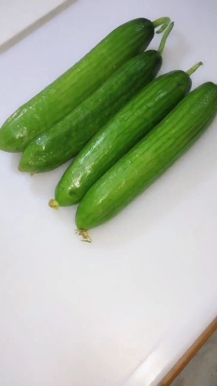 乳瓜这么切 才好吃