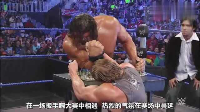 盘点WWE五大经典扳手腕比赛