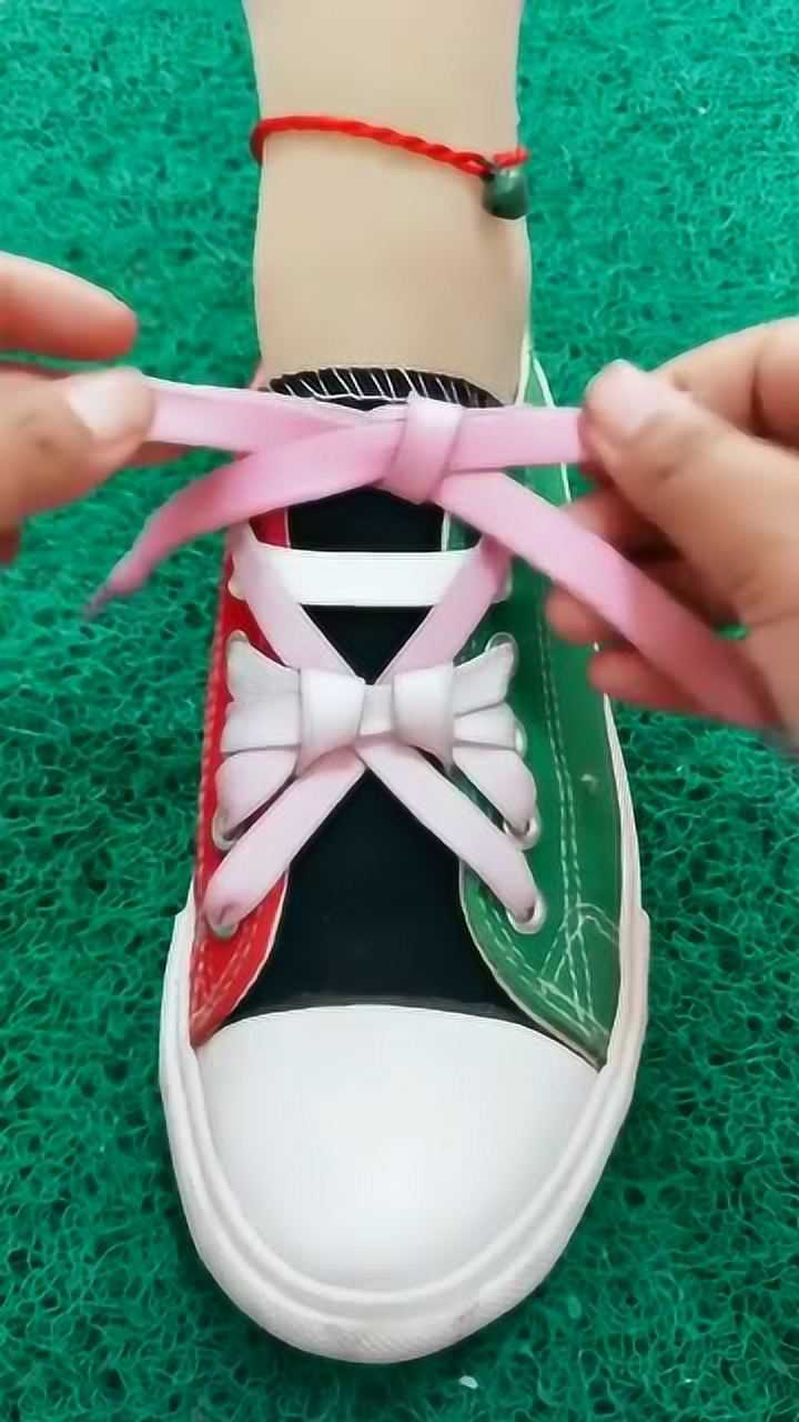 人人都得学会的系鞋带方法快速扎好蝴蝶结