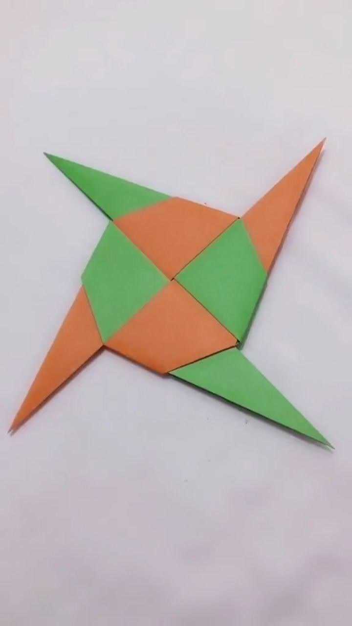 一起来折个网红飞镖吧