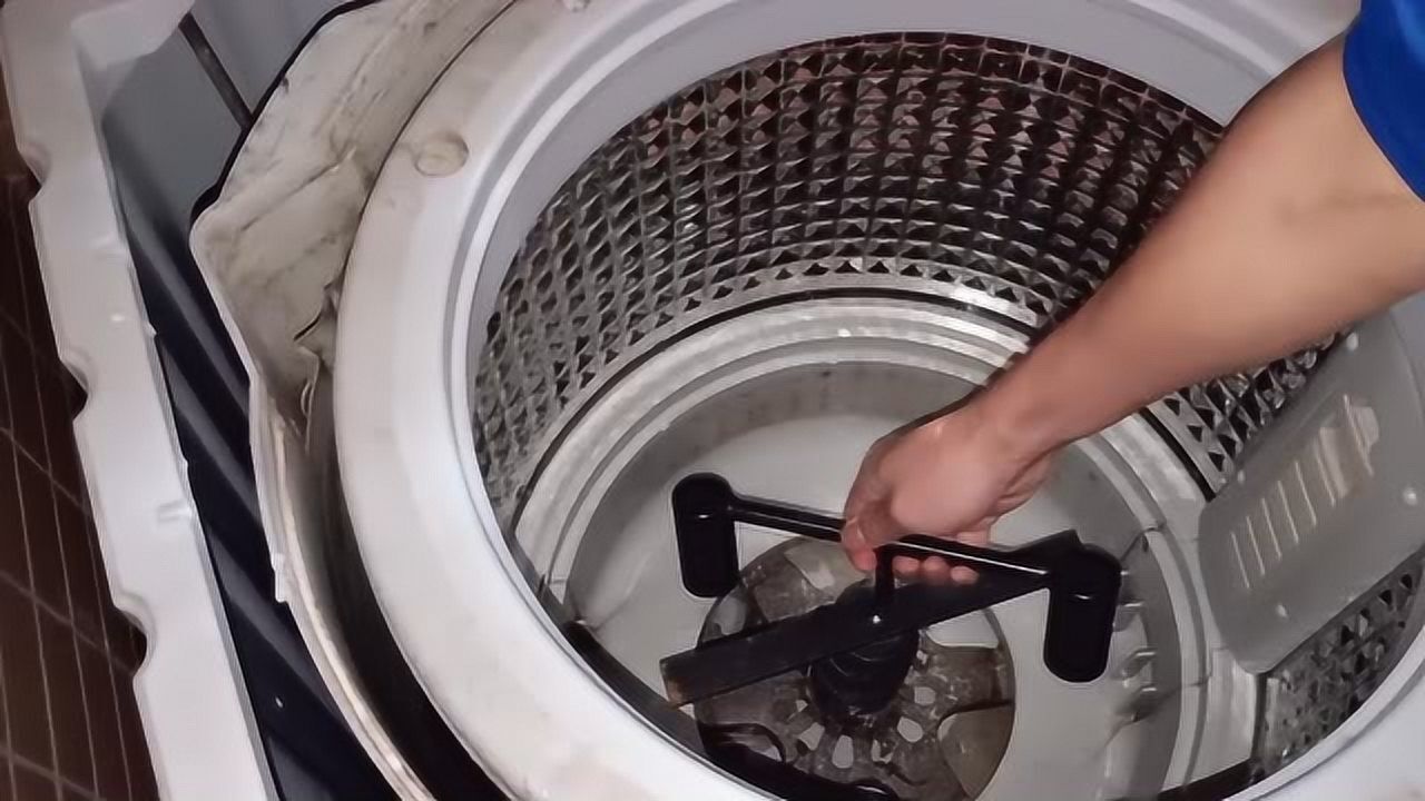 3分钟教会你拆卸清洗全自动洗衣机比专业师傅还厉害,赶快试下吧