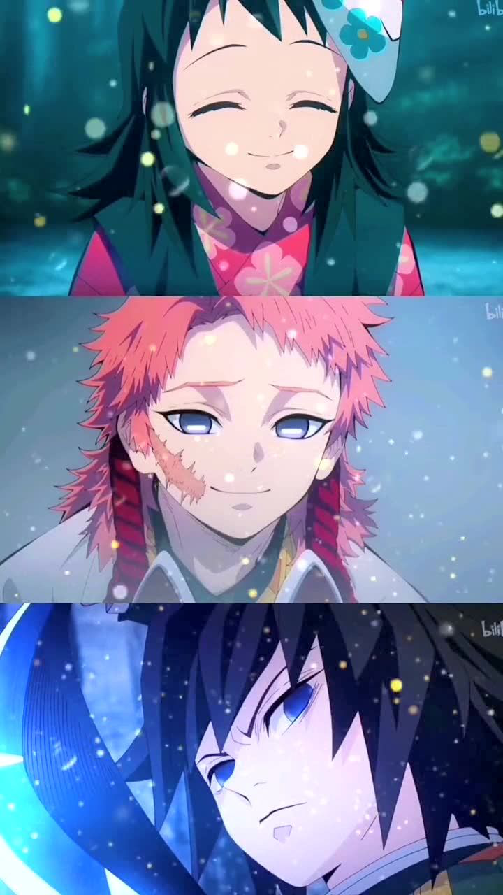 鬼灭之刃富冈义勇锖兔真菰炭治郎的三位超温柔的师兄师姐