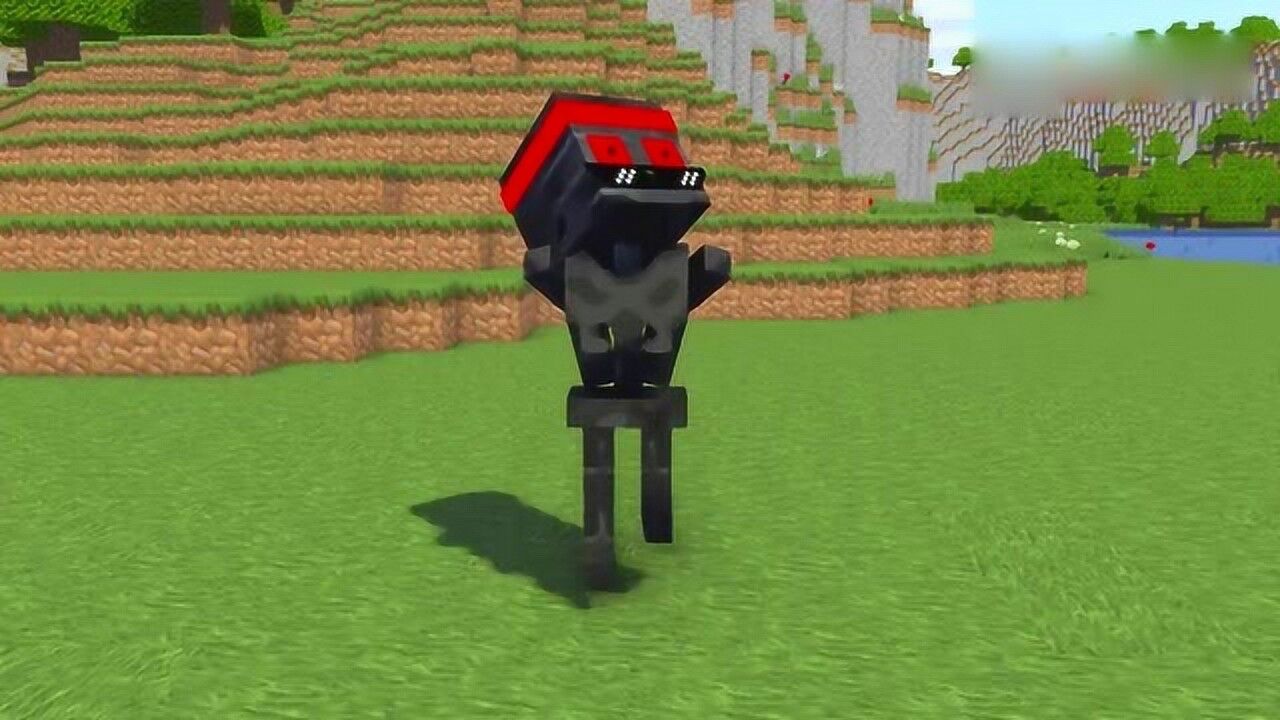 Minecraft动画《凋零骷髅之死》，挂王黑化将史莱姆踢出方块地球_腾讯视频