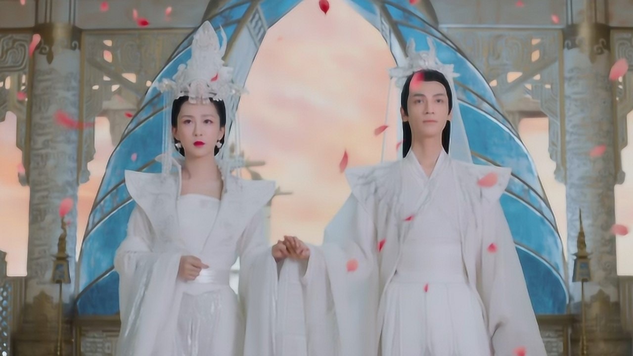 萨顶顶《左手指月》,和润玉,锦觅大婚搭配,太唯美了