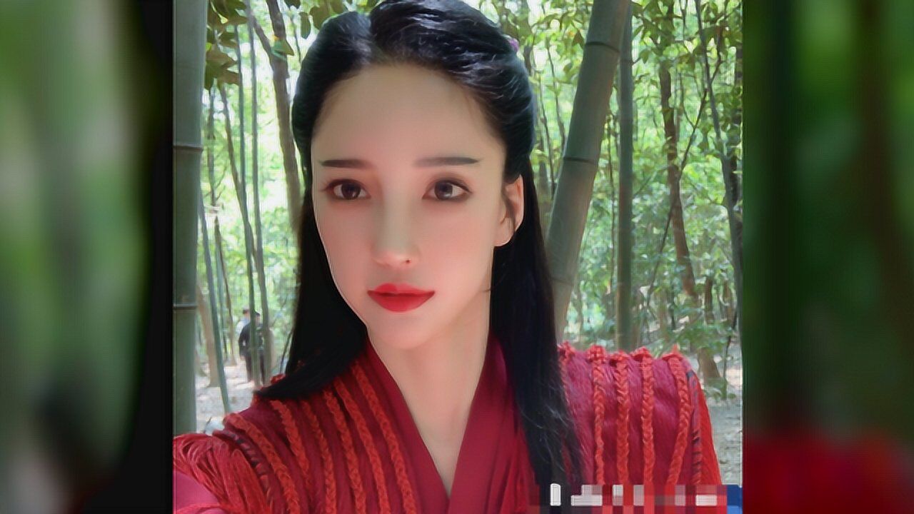 30岁网红潘南奎进军演艺圈,红衣古装不输中国女演员