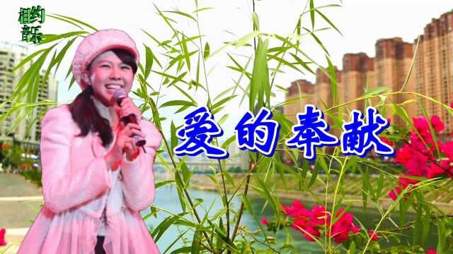 卓依婷一首《爱的奉献》经典老歌,悠扬动听,永久回味的经典歌曲!