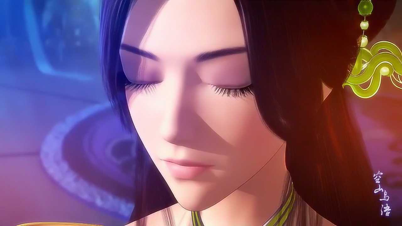 秦时明月:弄玉用古琴弹奏了一首空山鸟语,白凤竟听得流泪了_高清1080p