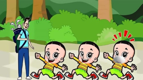 一下子来了3个大头儿子小头爸爸竟然一招就分辨出真假