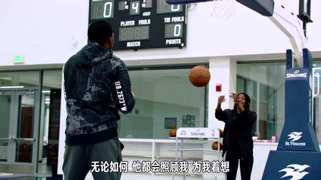 #NBA场外动态# 奥拉迪波和双胞胎妹妹的长情陪伴