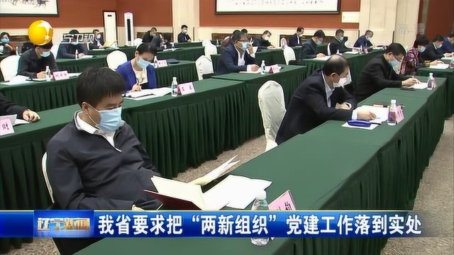 辽宁省要求把“两新组织”党建工作落到实处