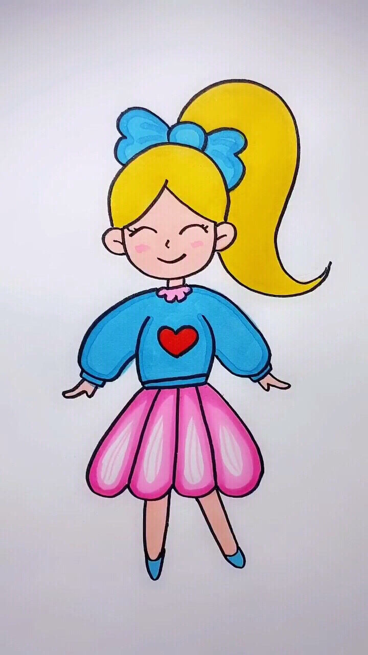 30年教你学会画小公主