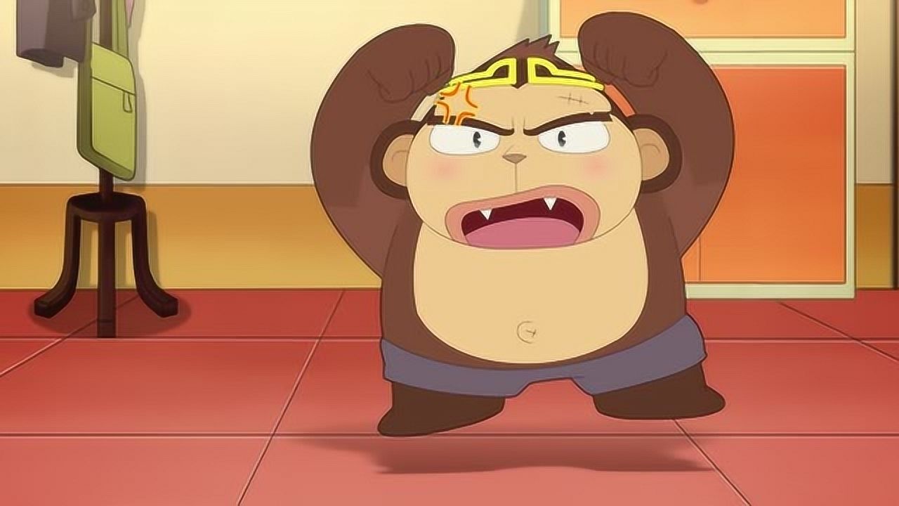 神奇阿呦:毛毛戴上紧箍咒,只要一发怒就会变成搞笑的猴子