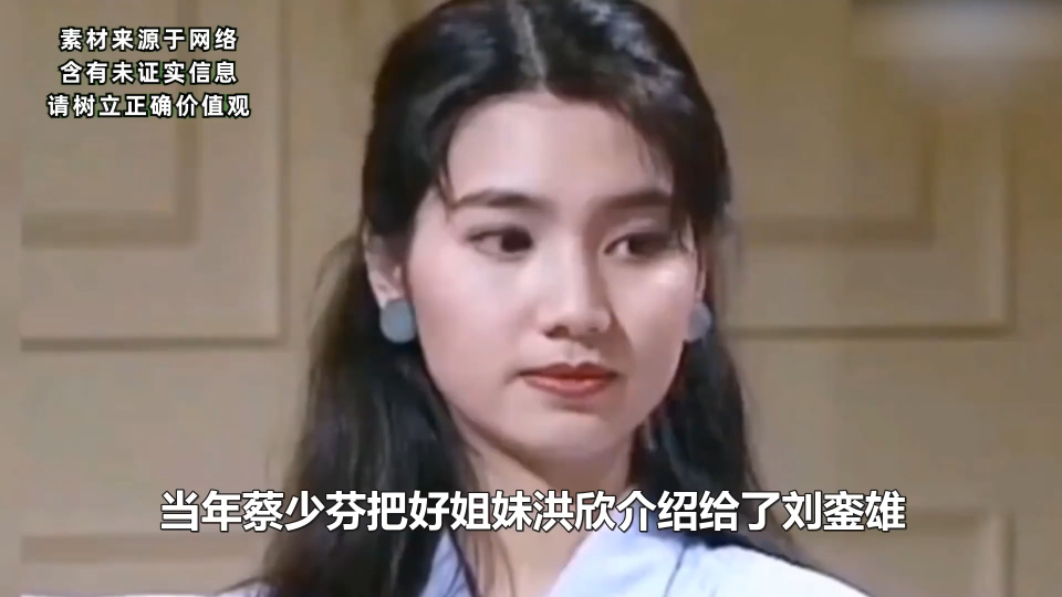 "情路坎坷"洪欣:被蔡少芬介绍给刘銮雄,却引得李嘉欣怒骂