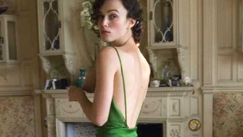 影史最惊艳的绿裙子，像从古典油画里走出来的，太美了！