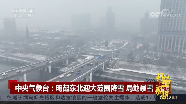 中央气象台:20日起东北迎大范围降雪,局地暴雪