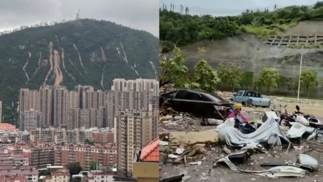 受台风影响,福建南安突发山洪继续“三停一休”:暂无人伤亡