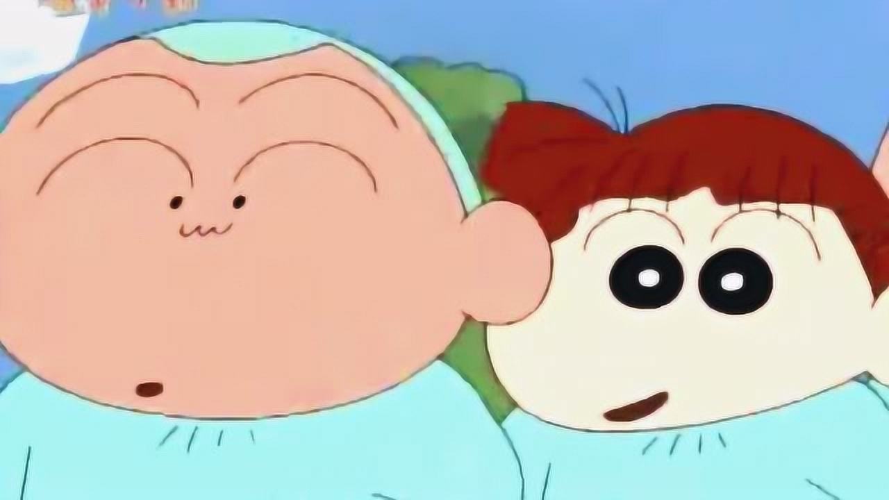 蜡笔小新正男好倒霉玩游戏被妮妮当成电车上的狼