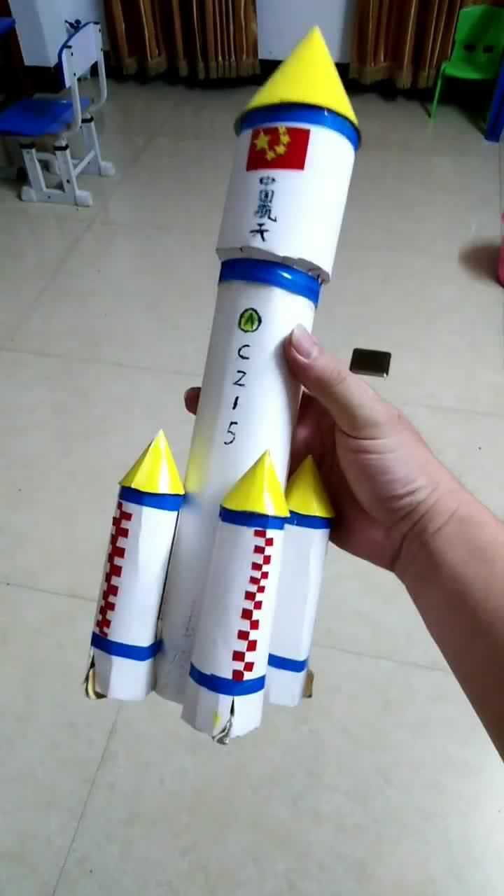 自制航天火箭模型_高清