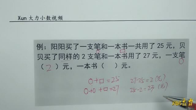 一年级数学同步小课堂,文字转化成符号,小朋友更容易理解哦