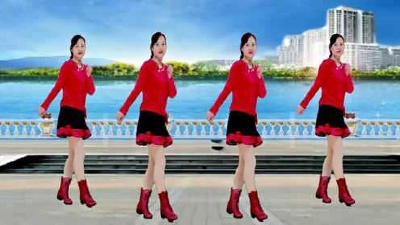 云儿开心广场舞《你就是我拒绝别人的理由》32步网红舞_高清