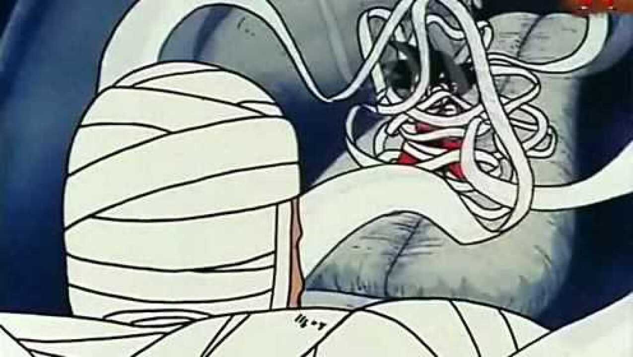 小王动漫悟空被木乃伊用绷带缠住这下悟空麻烦了