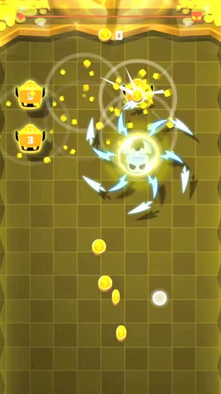 旋转大师这一关玩的太舒服了全是金币