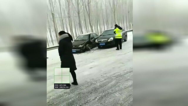 深州大集下雪了