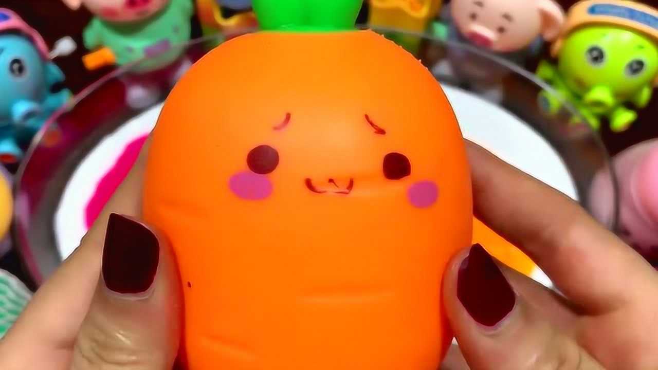 手工史莱姆教程解压球宠物彩泥炫彩果冻泥牛奶史莱姆超漂亮呢