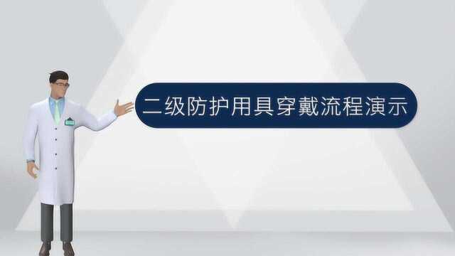 二级防护用具穿戴流程演示