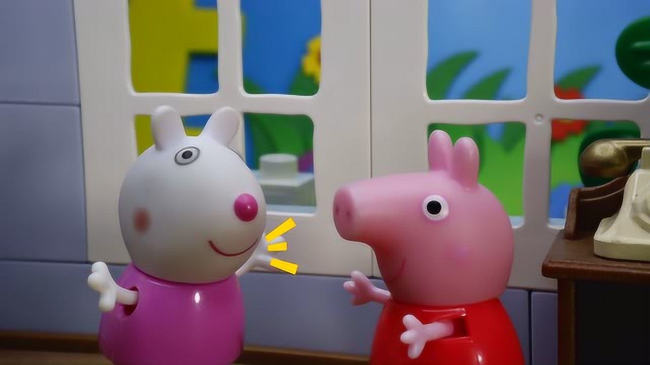 瑞瑞玩具故事小猪佩奇是个话匣子小羊苏西也是个话匣子