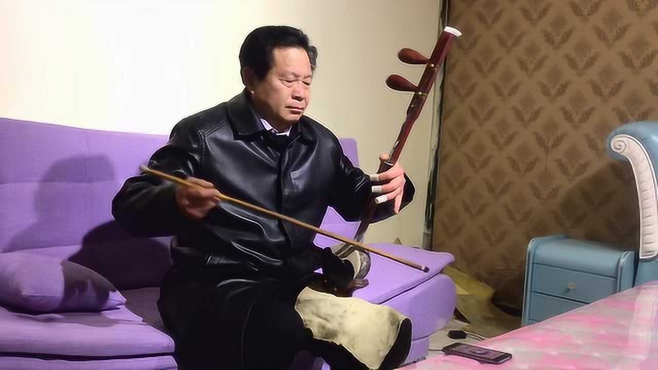 邓州市郑林老师板胡拉奏《大起板》,非常生动好听,很有大师风范