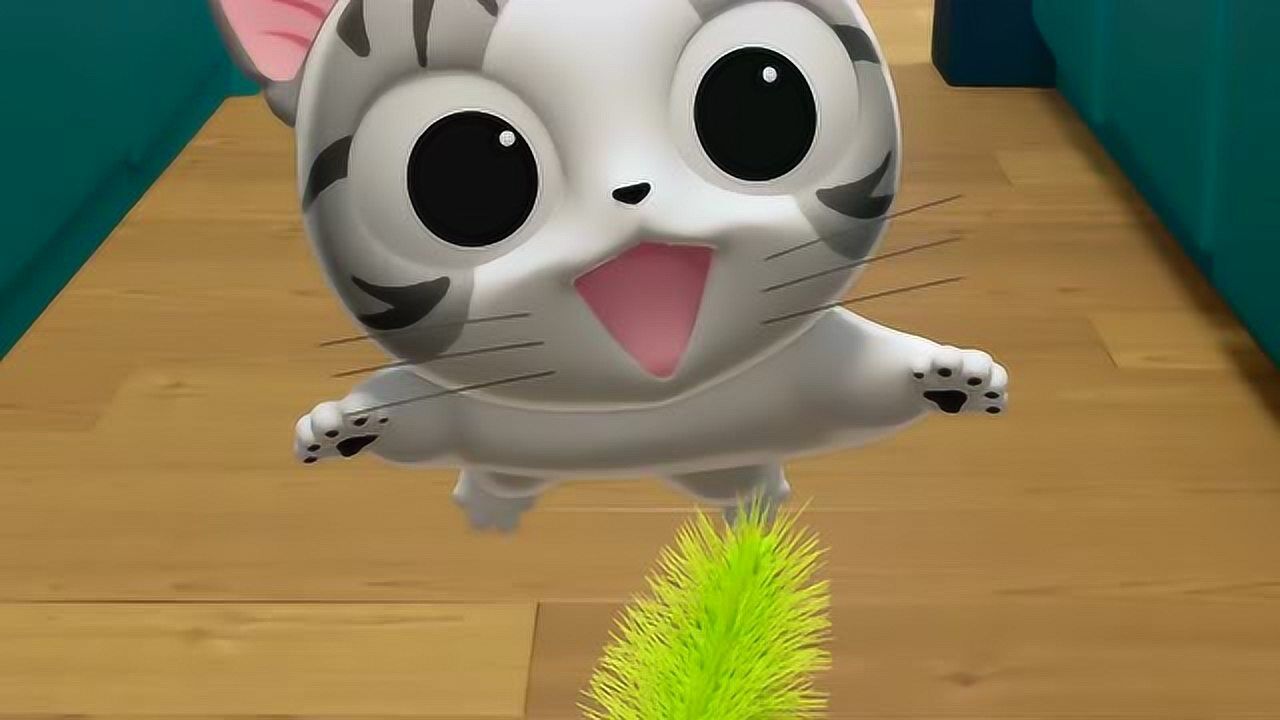 甜甜私房猫:小奇超级开心的哦