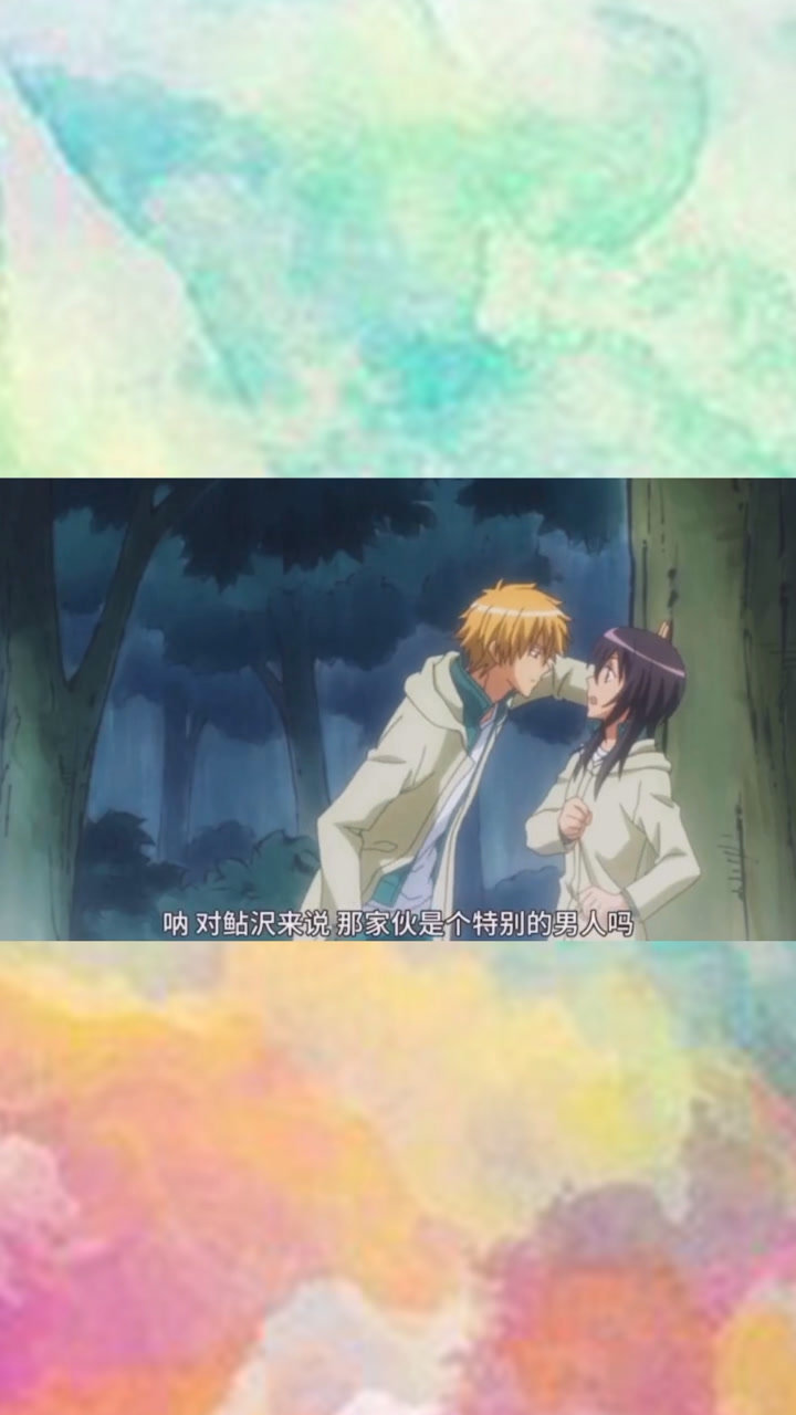 会长是女仆大人这一幕弯腰吻简直让人受不了