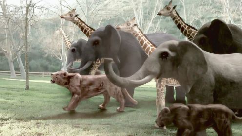 科幻片：一只动物感染丧尸病毒，结果整个动物园，都变成动物丧尸