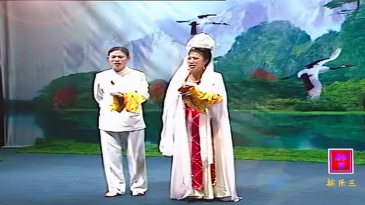 传统十大哭戏祝九红吊孝金玉香玉演唱英台吊孝