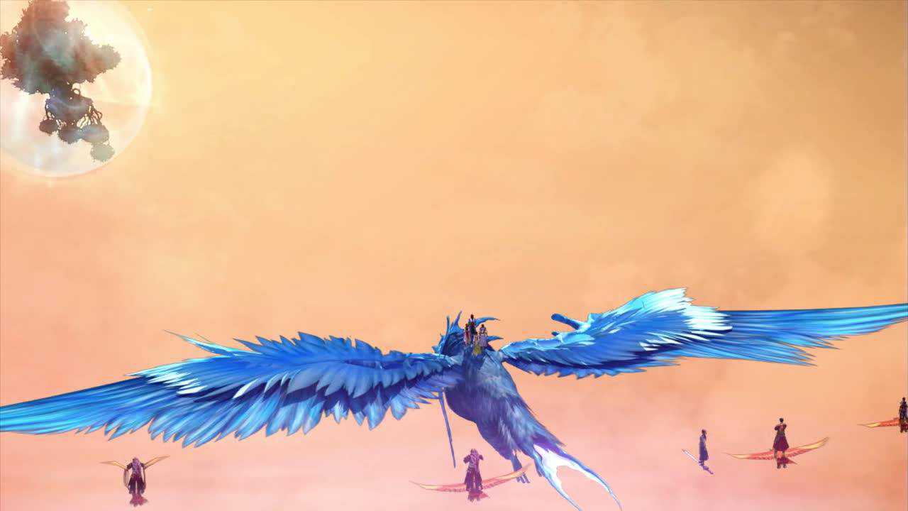 古剑奇谭:身骑玄冰凤凰冲入结界