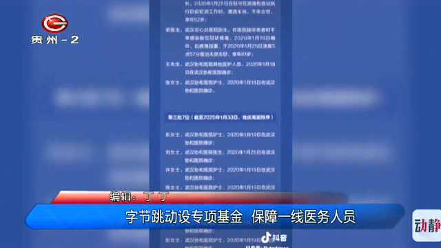 字节跳动向红十资金会捐赠2亿,设专项基金,保障一线医务人员!