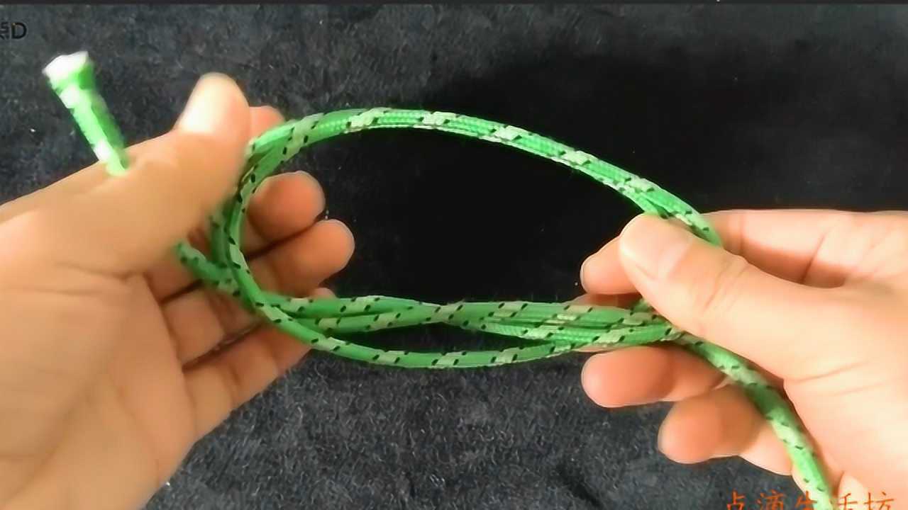 这4种绳子打结方法,生活中处处用得到,方法简单一看就会,真棒