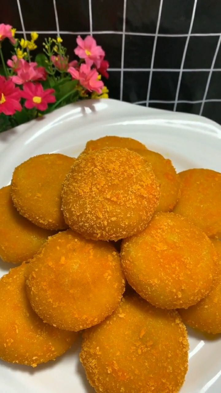 地瓜糯米饼做法分享,香甜软糯,特别好吃