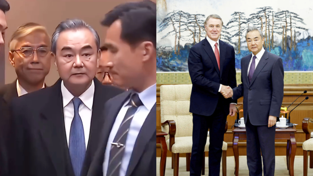 王毅会见美新任驻华大使庞德伟!霸气告诫:不得损害中方正当权益_腾讯新闻