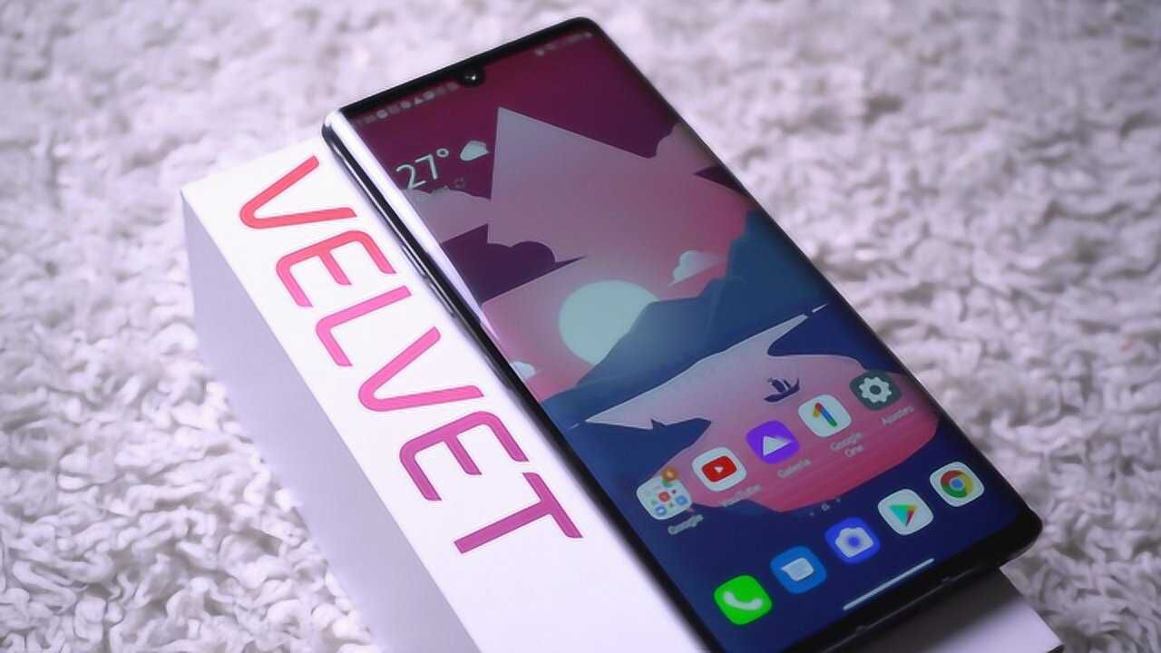 lg velvet 5g手机开箱,3d arc design曲面屏设计